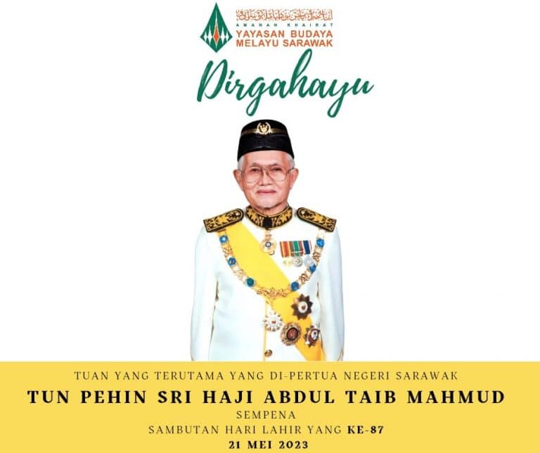 Tun Pehin Sri Haji Abdul Taib Mahmud Sempena Sambutan Hari Lahir Yang